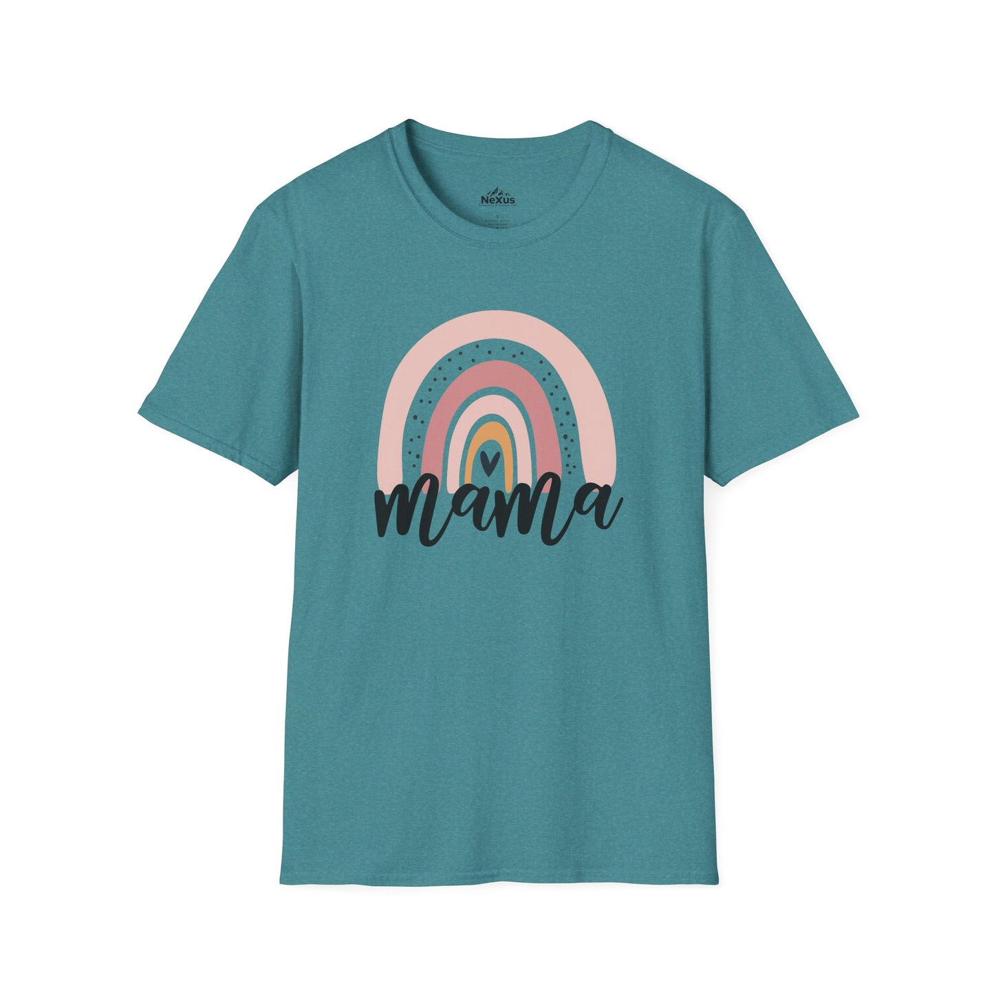 Mama Rainbow Unisex Softstyle T-Shirt