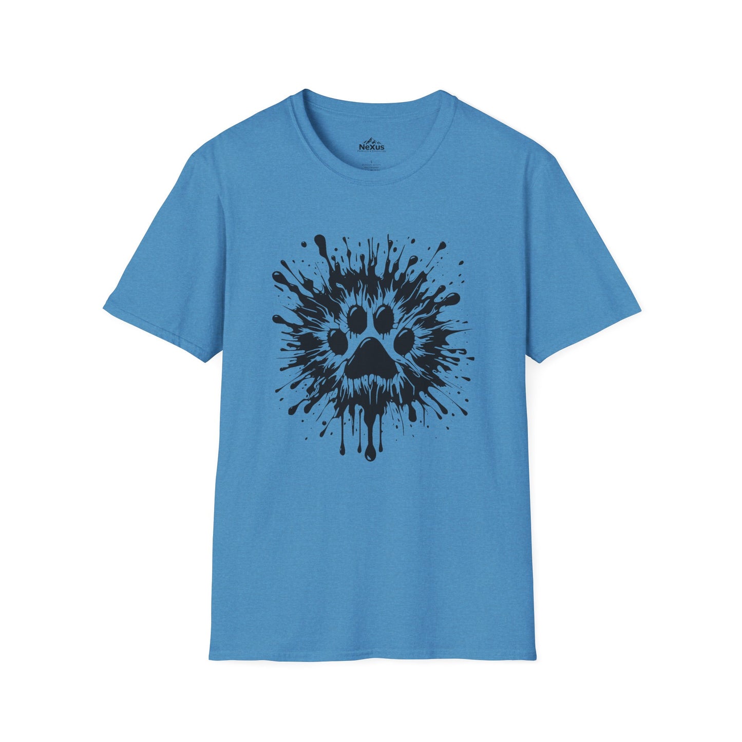 Paw Print Splat T Shirt