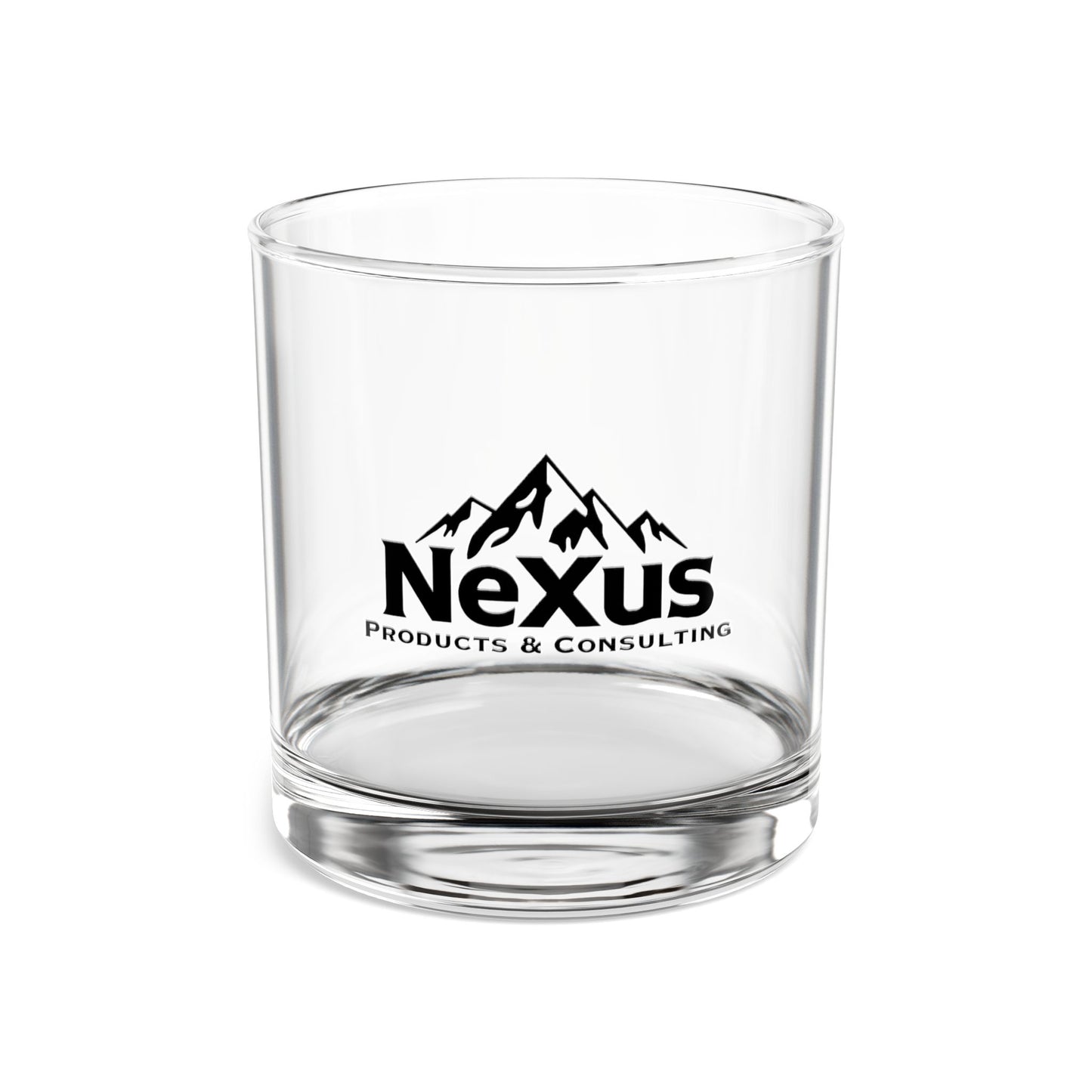 NeXus Logo Rocks Glass, 10oz