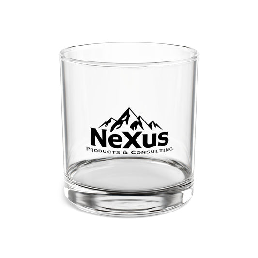 NeXus Logo Rocks Glass, 10oz