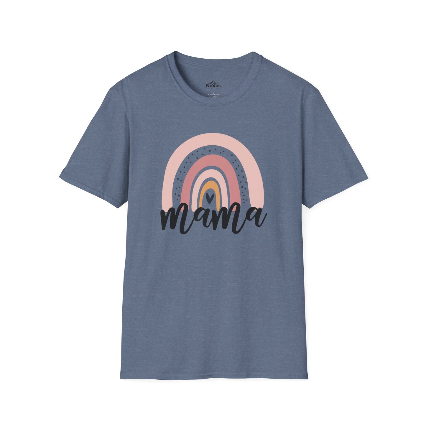 Mama Rainbow Unisex Softstyle T-Shirt