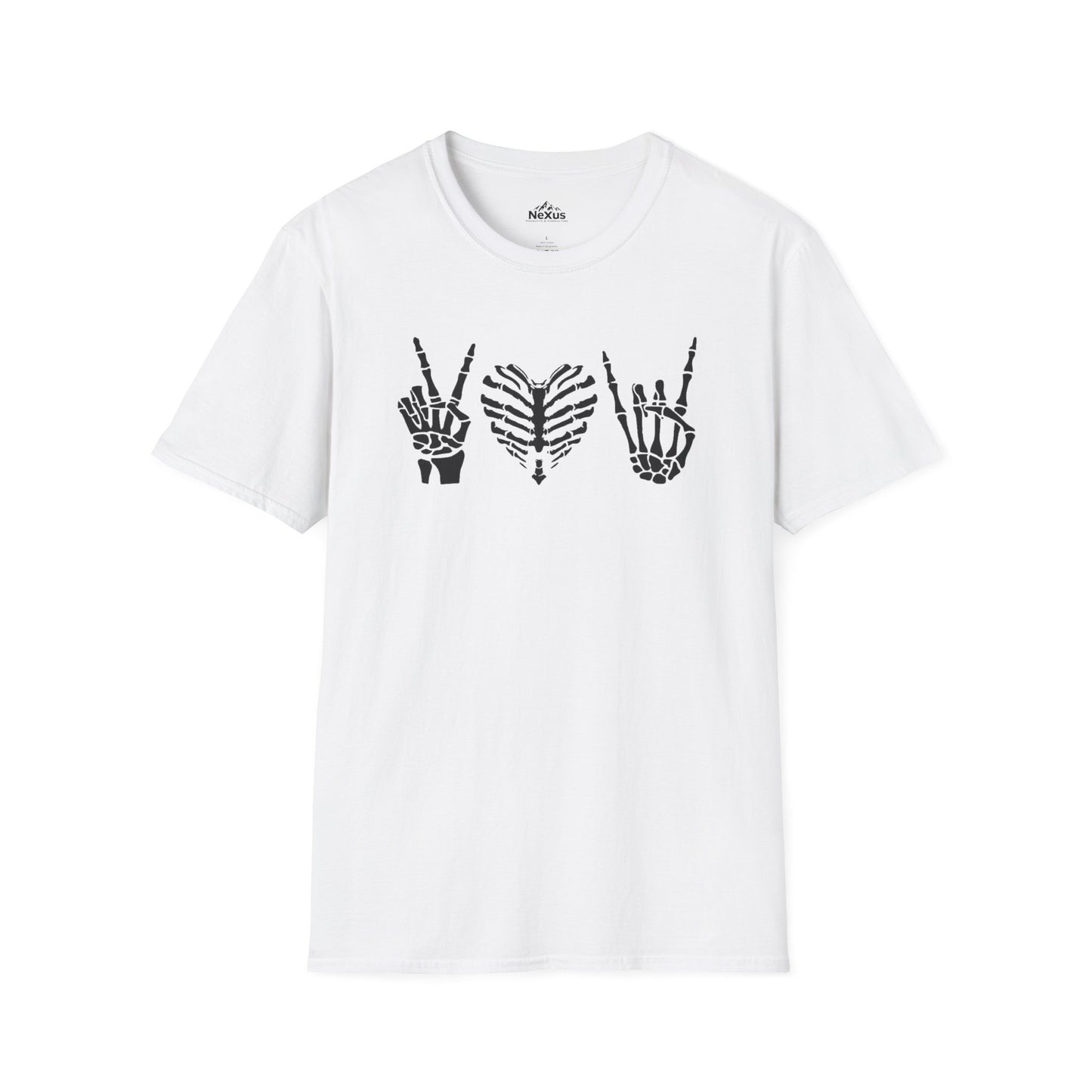 Peace Love and Rock and Roll T Shirt