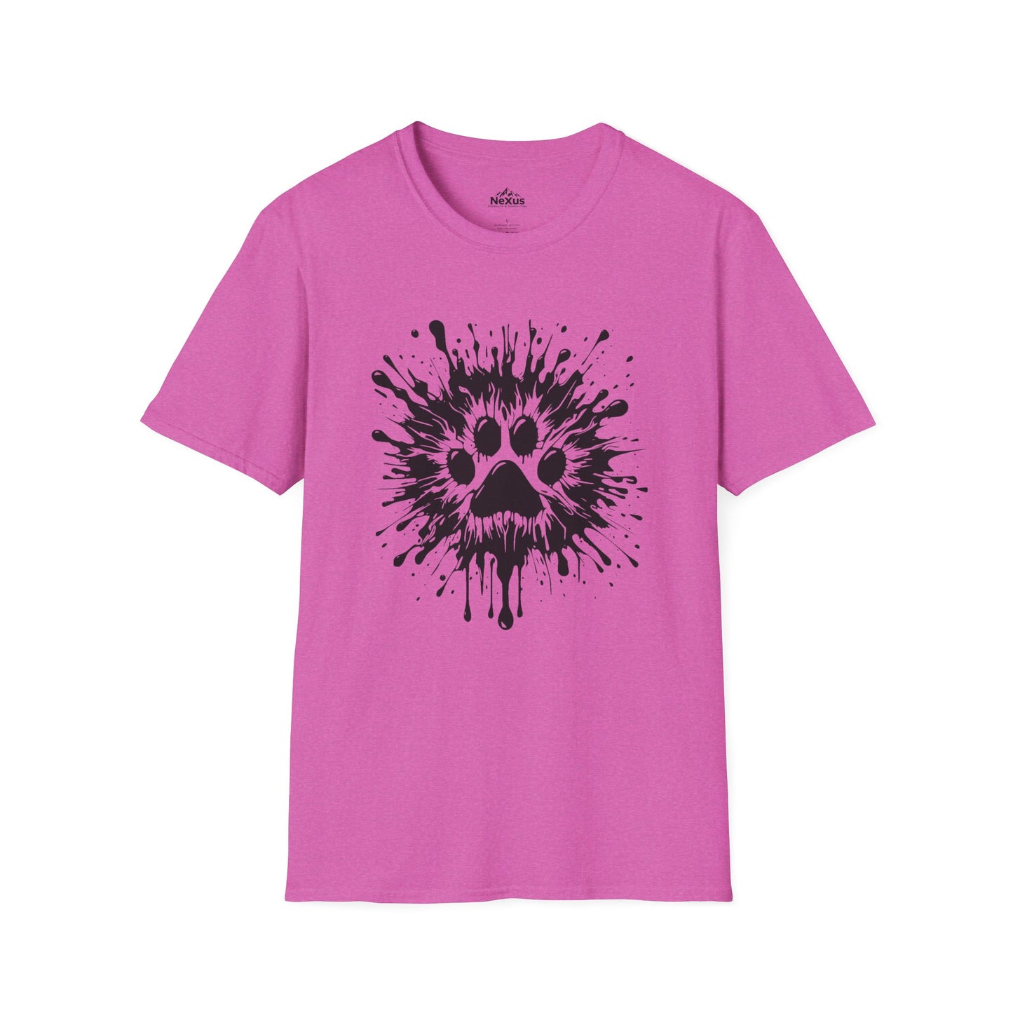 Paw Print Splat T Shirt
