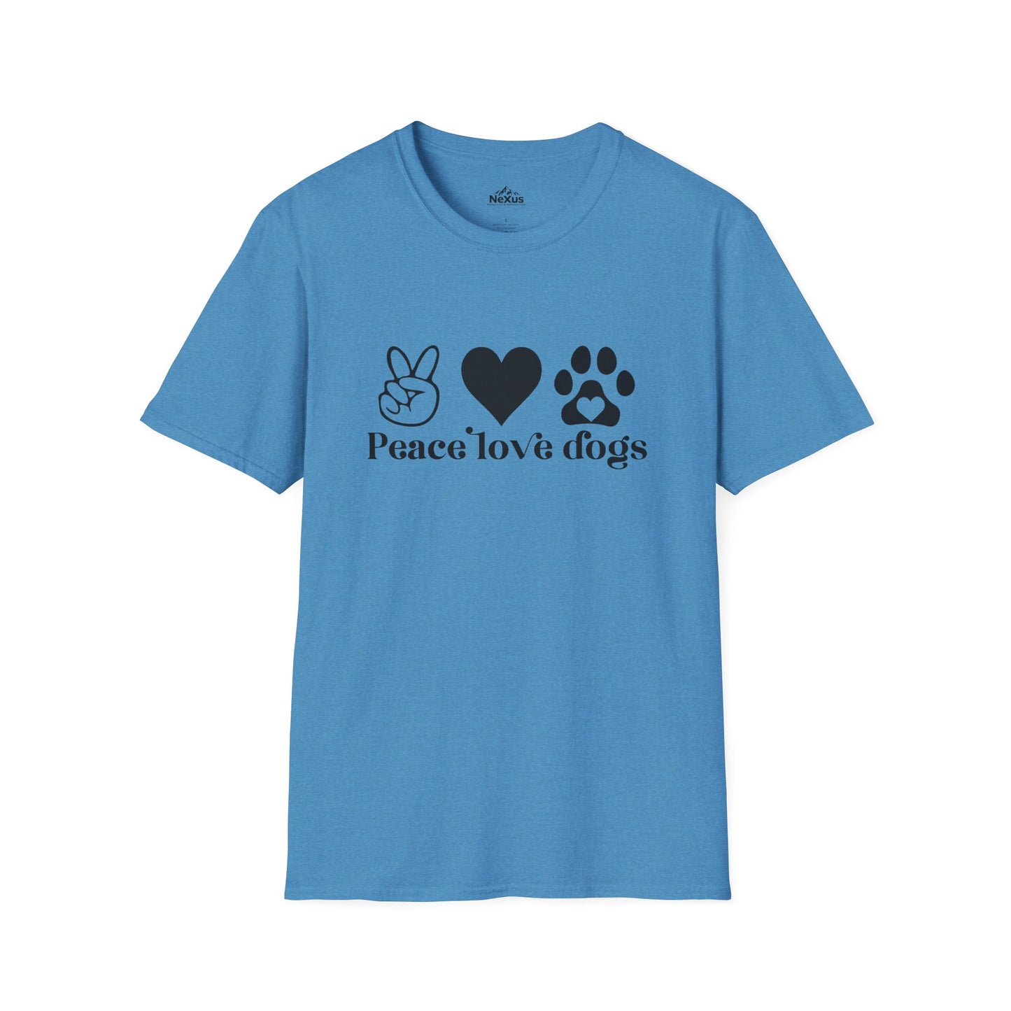 Peace Love Dogs T Shirt