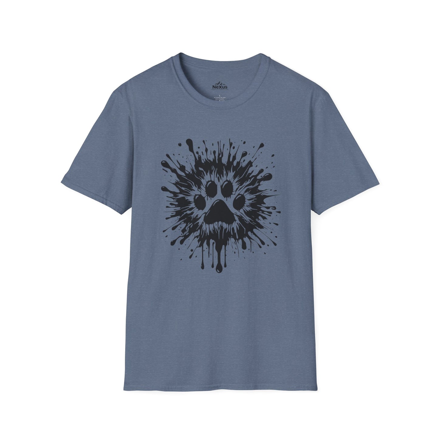 Paw Print Splat T Shirt