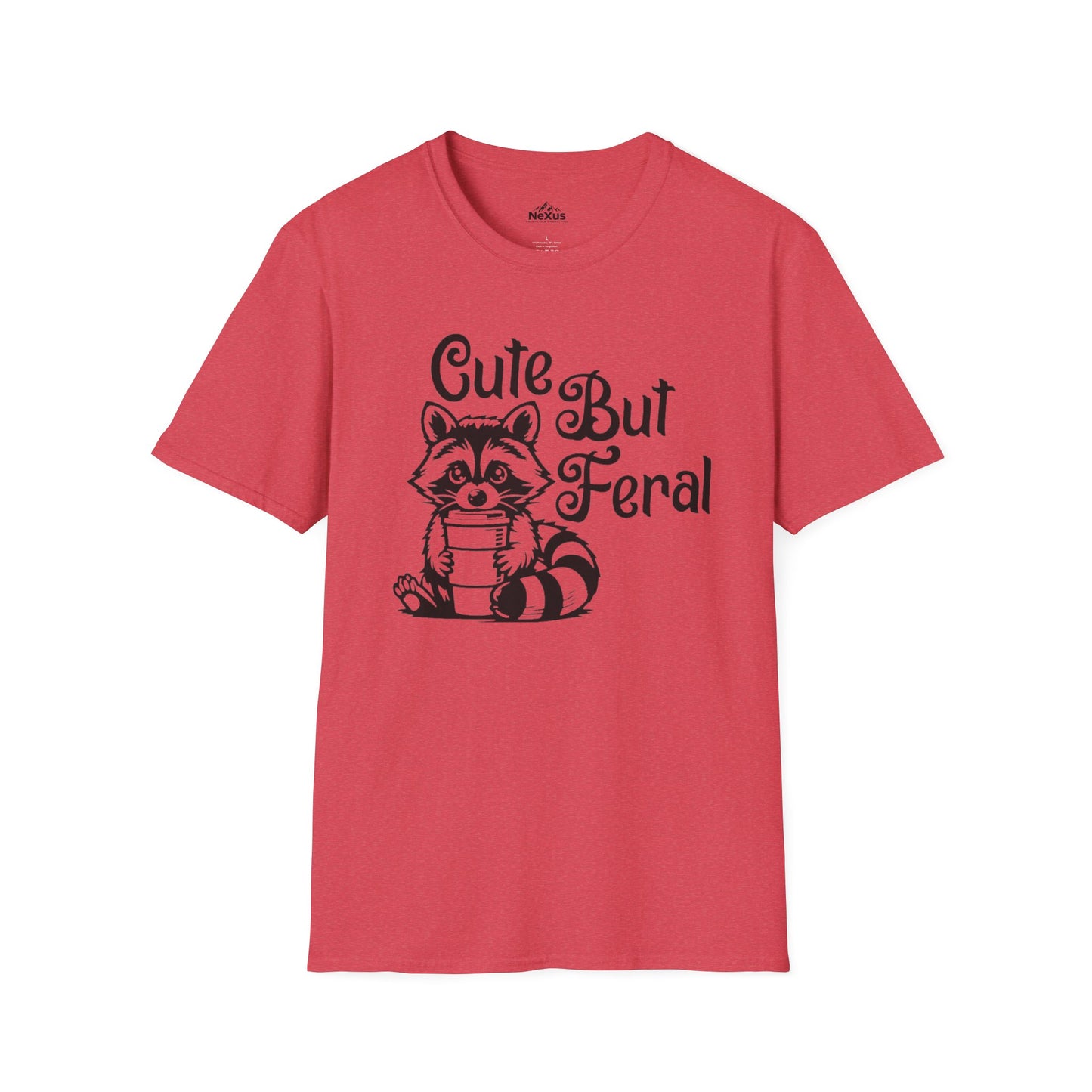 Cute But Feral Raccoon T-Shirt