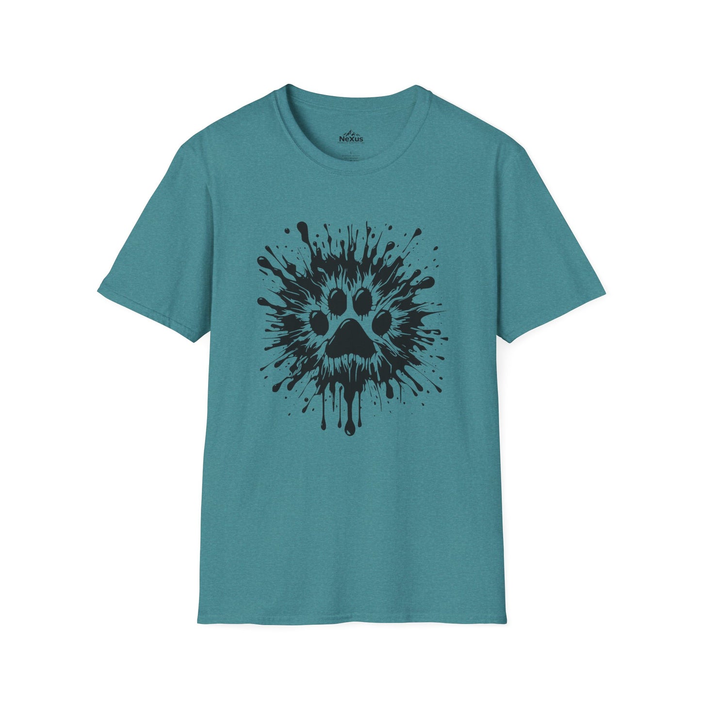 Paw Print Splat T Shirt