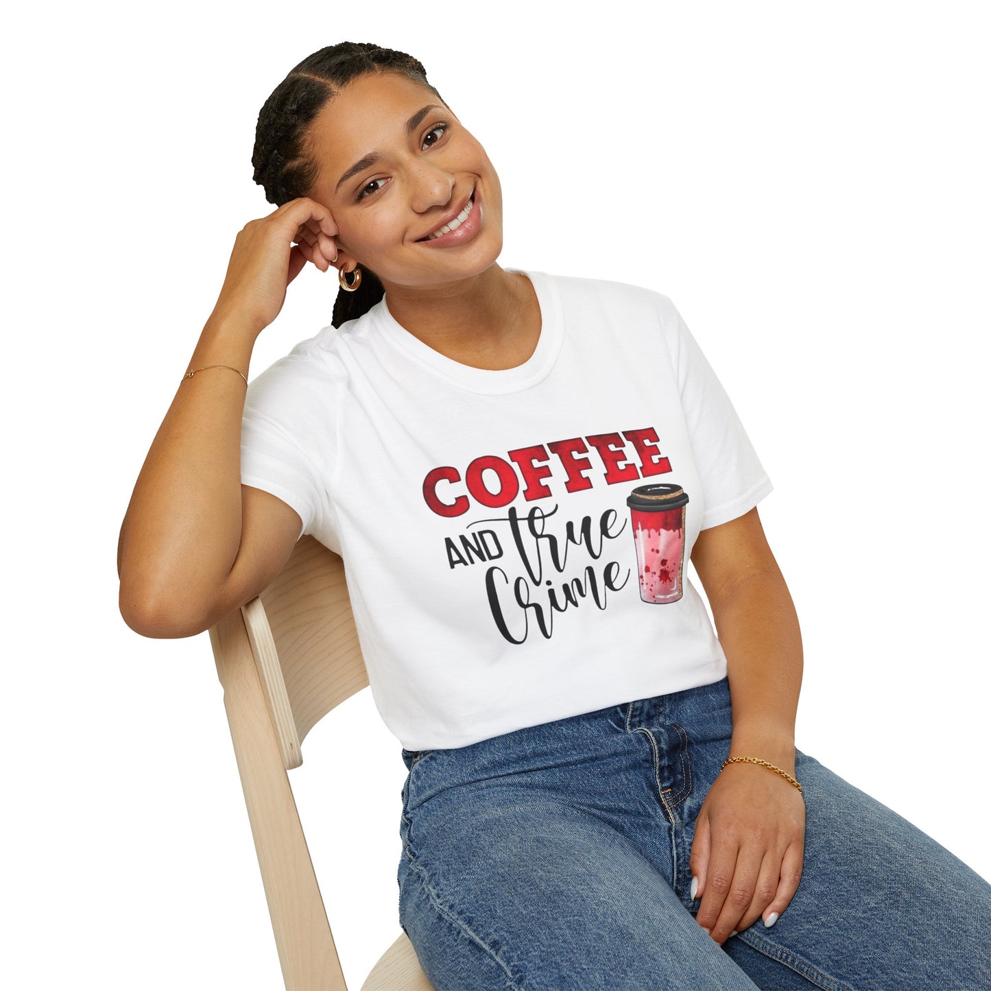Coffee and True Crime T Shirt