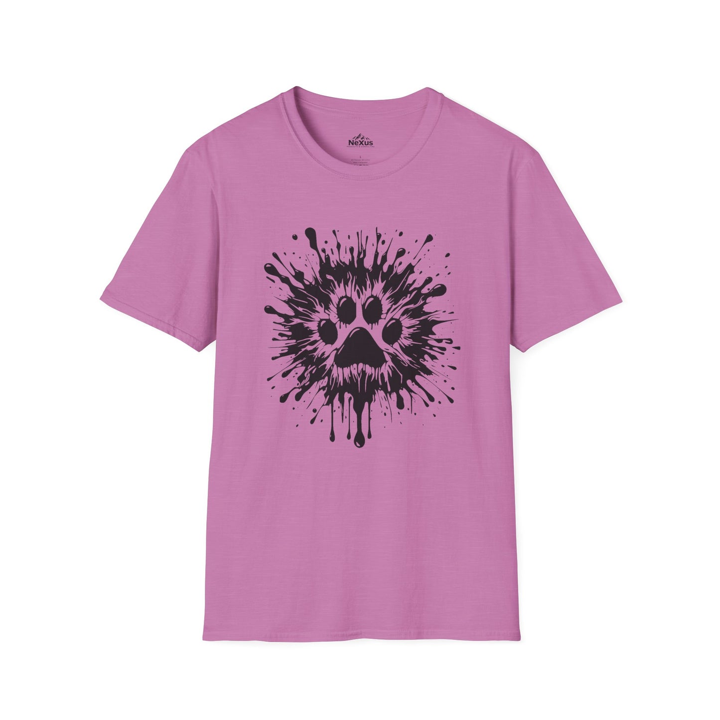 Paw Print Splat T Shirt