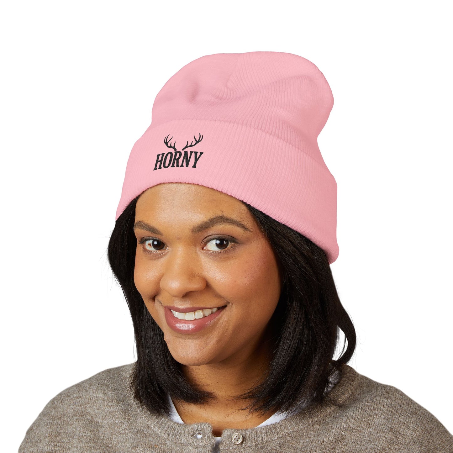 Horny Beanie (Embroidery)