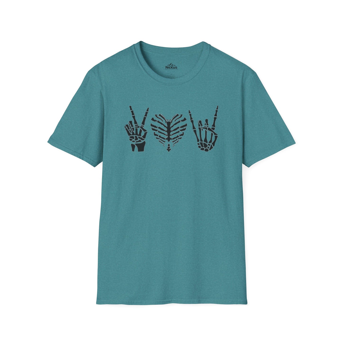 Peace Love and Rock and Roll T Shirt