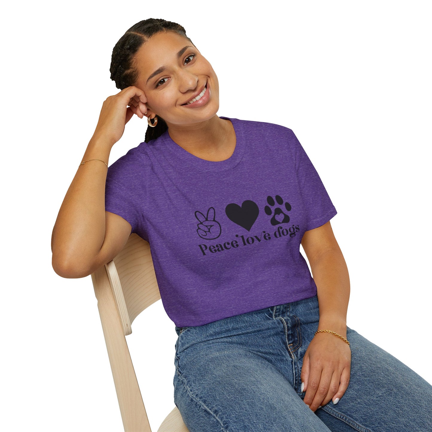 Peace Love Dogs T Shirt