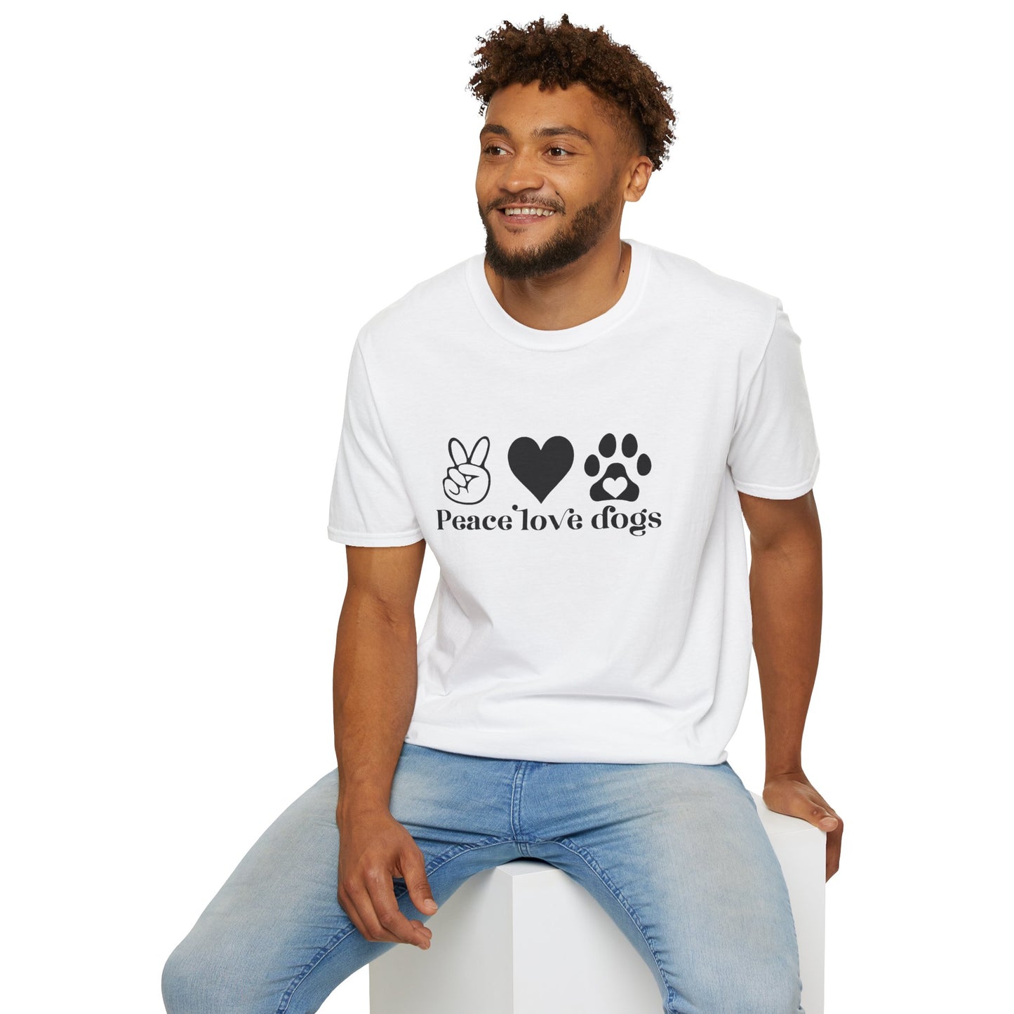 Peace Love Dogs T Shirt