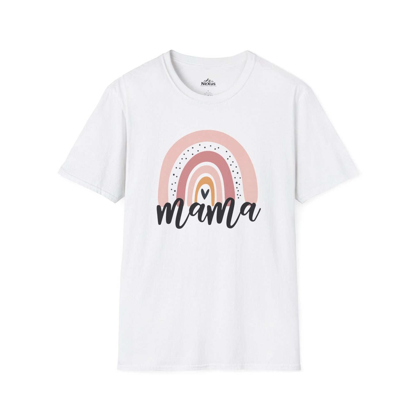 Mama Rainbow Unisex Softstyle T-Shirt