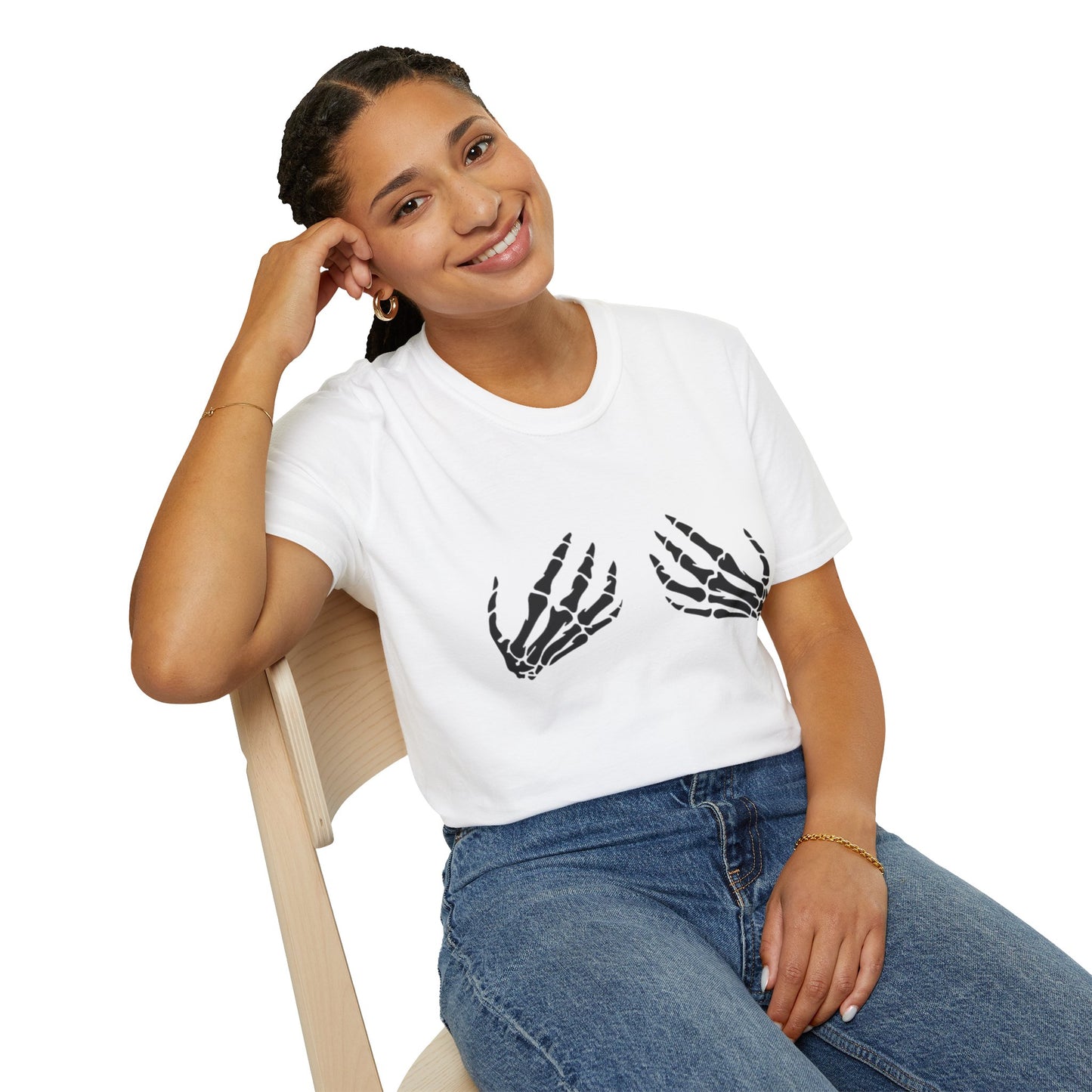 Skeleton Hands T Shirt