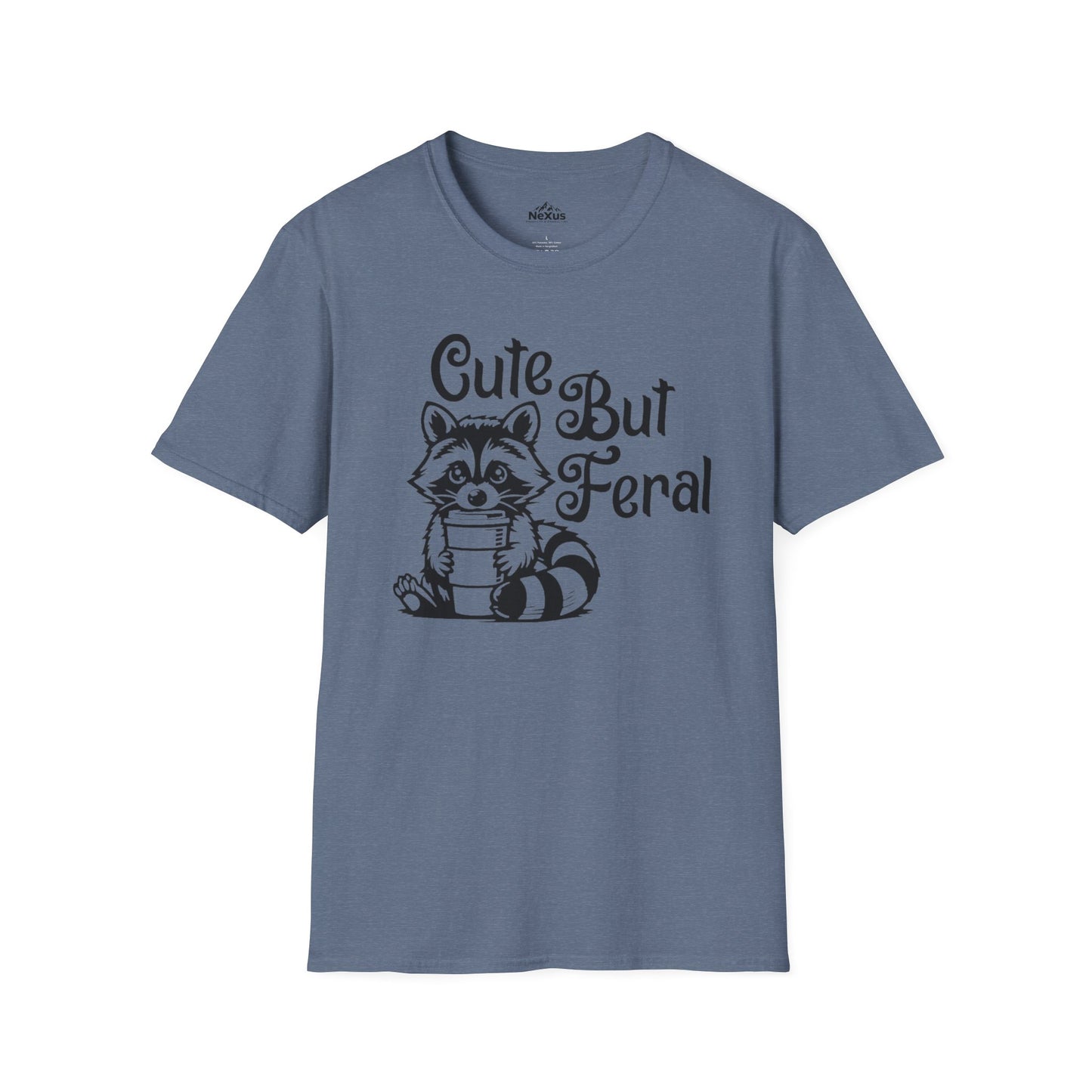 Cute But Feral Raccoon T-Shirt