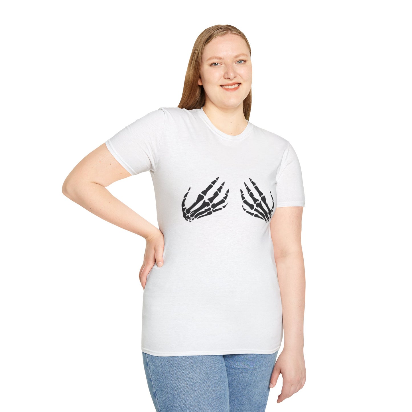 Skeleton Hands T Shirt