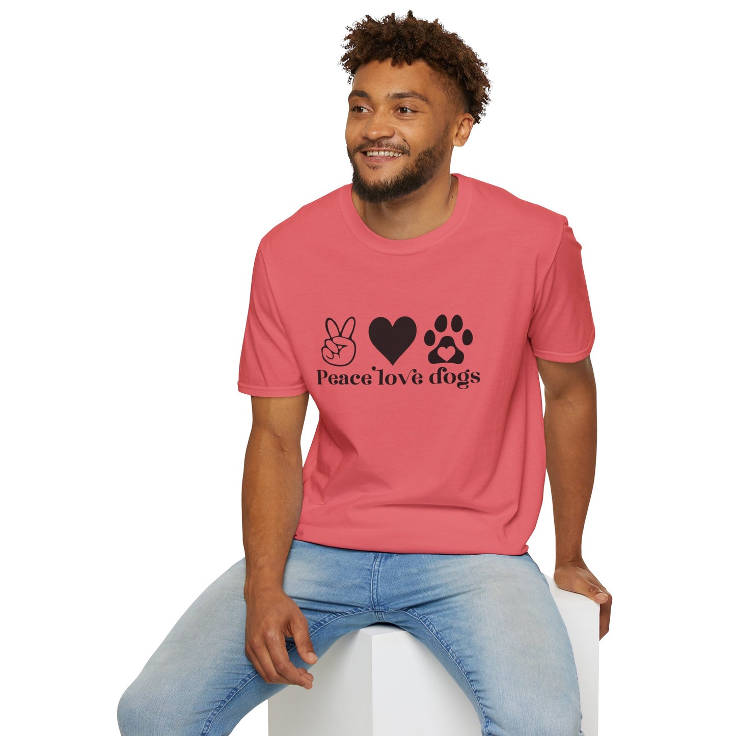 Peace Love Dogs T Shirt