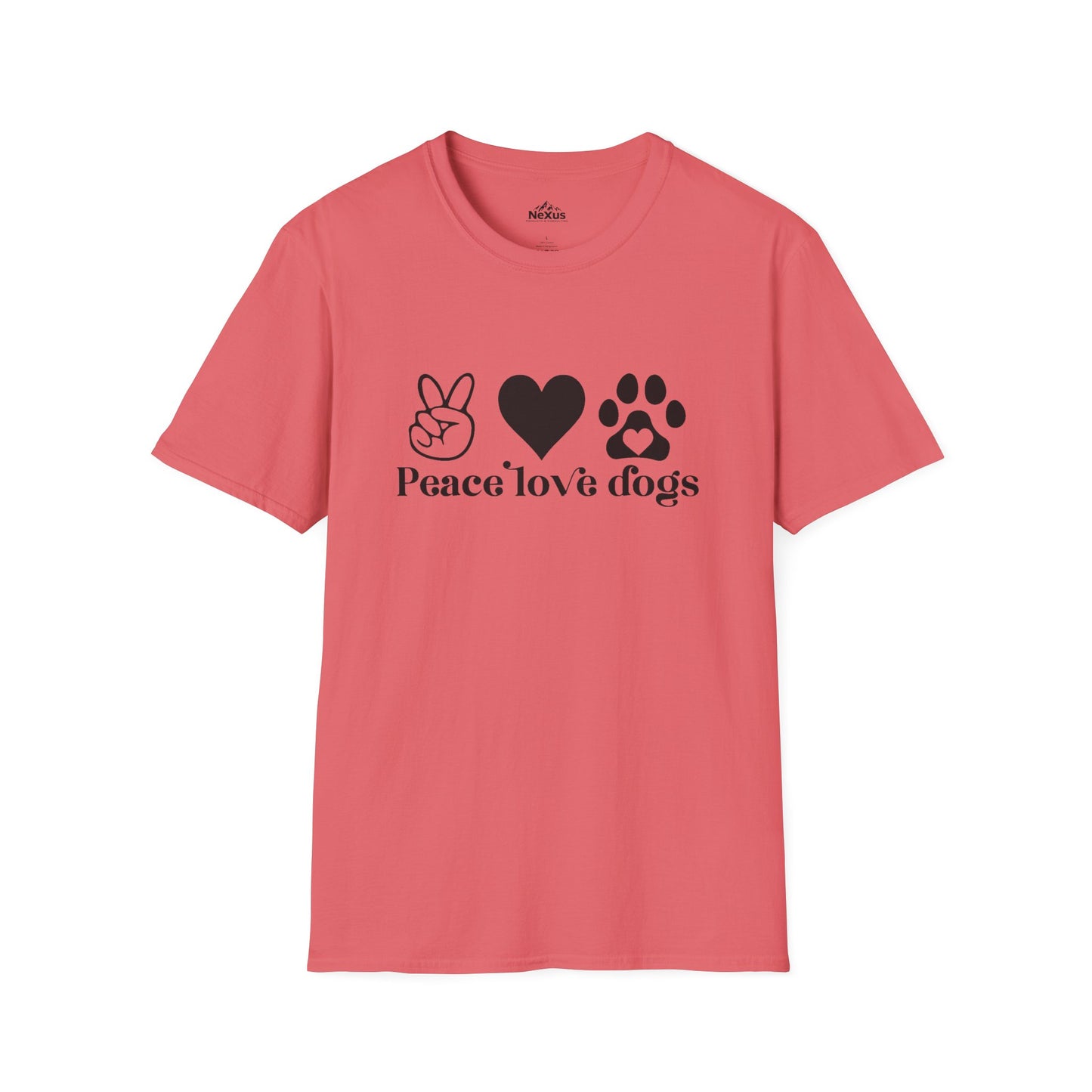 Peace Love Dogs T Shirt