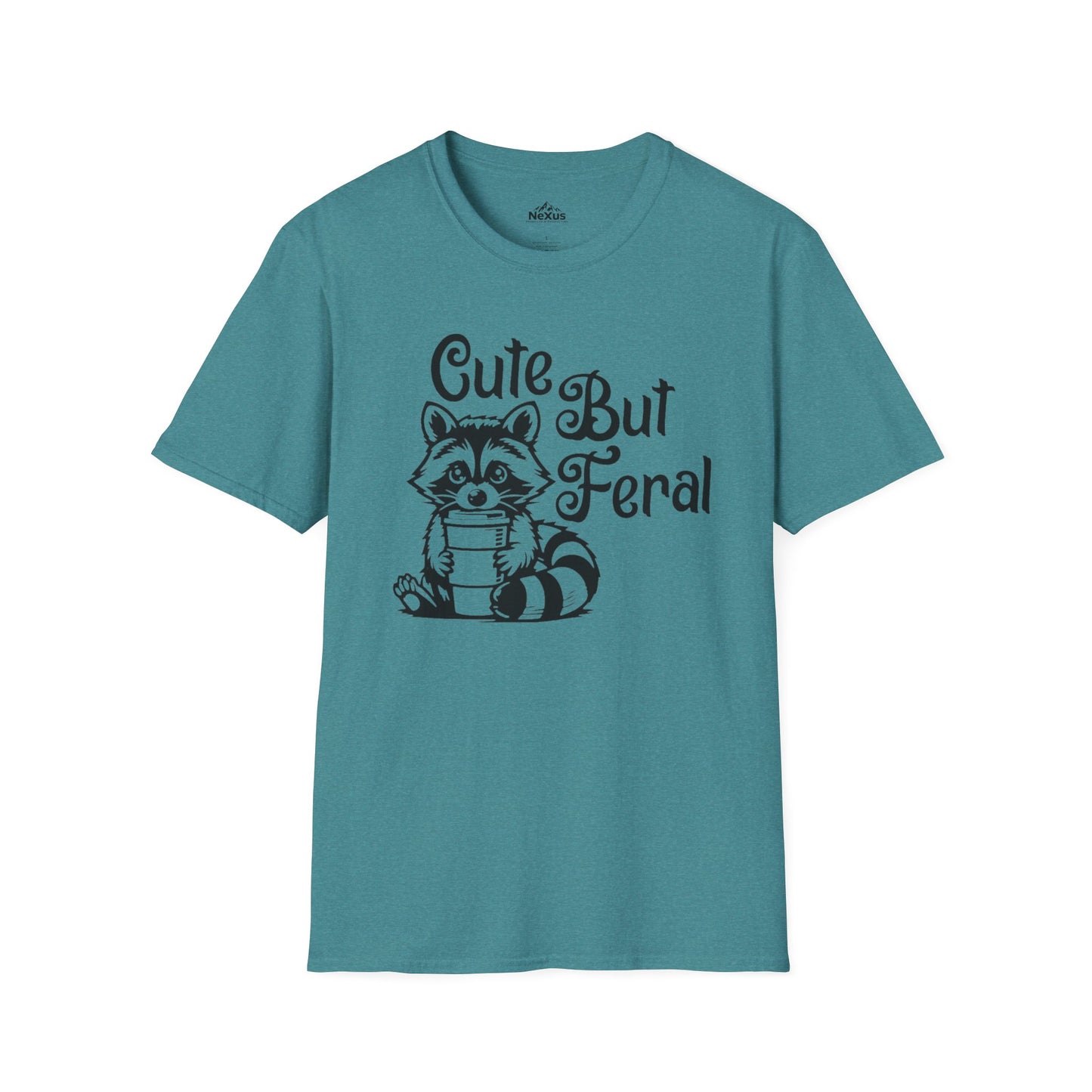 Cute But Feral Raccoon T-Shirt