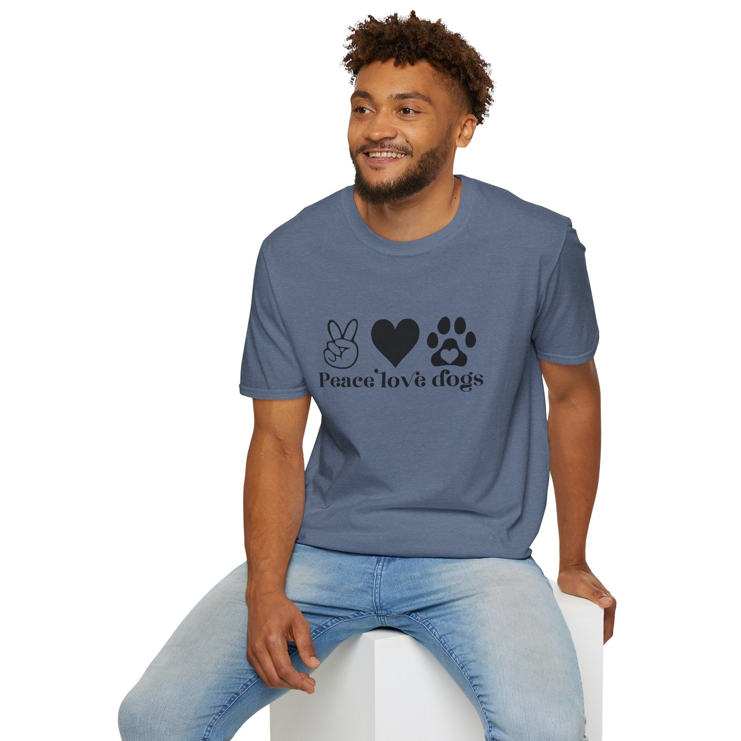 Peace Love Dogs T Shirt