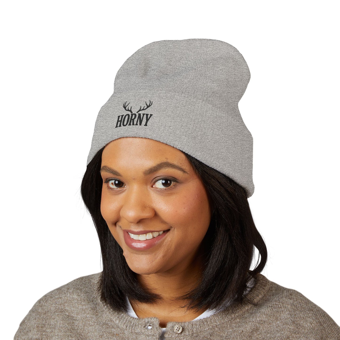 Horny Beanie (Embroidery)