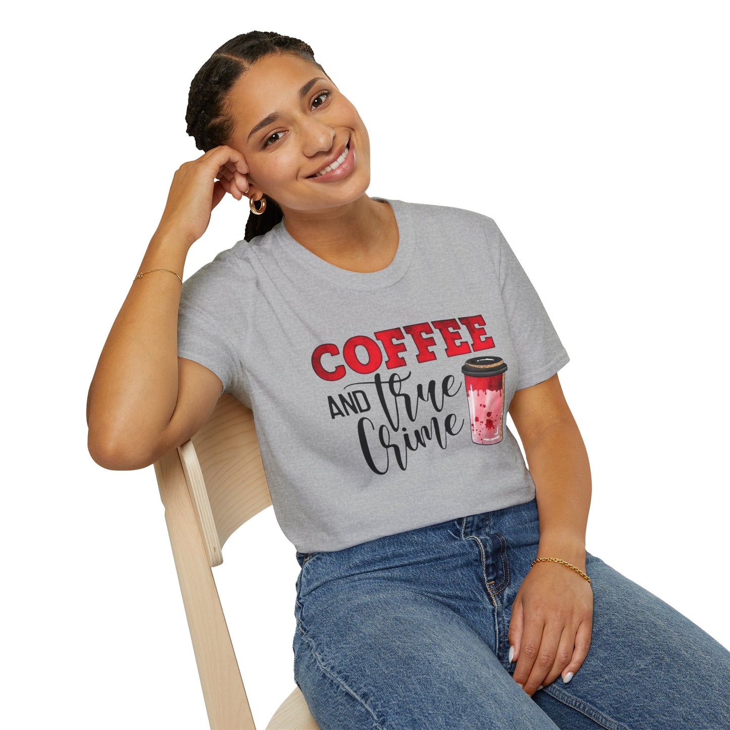 Coffee and True Crime T Shirt