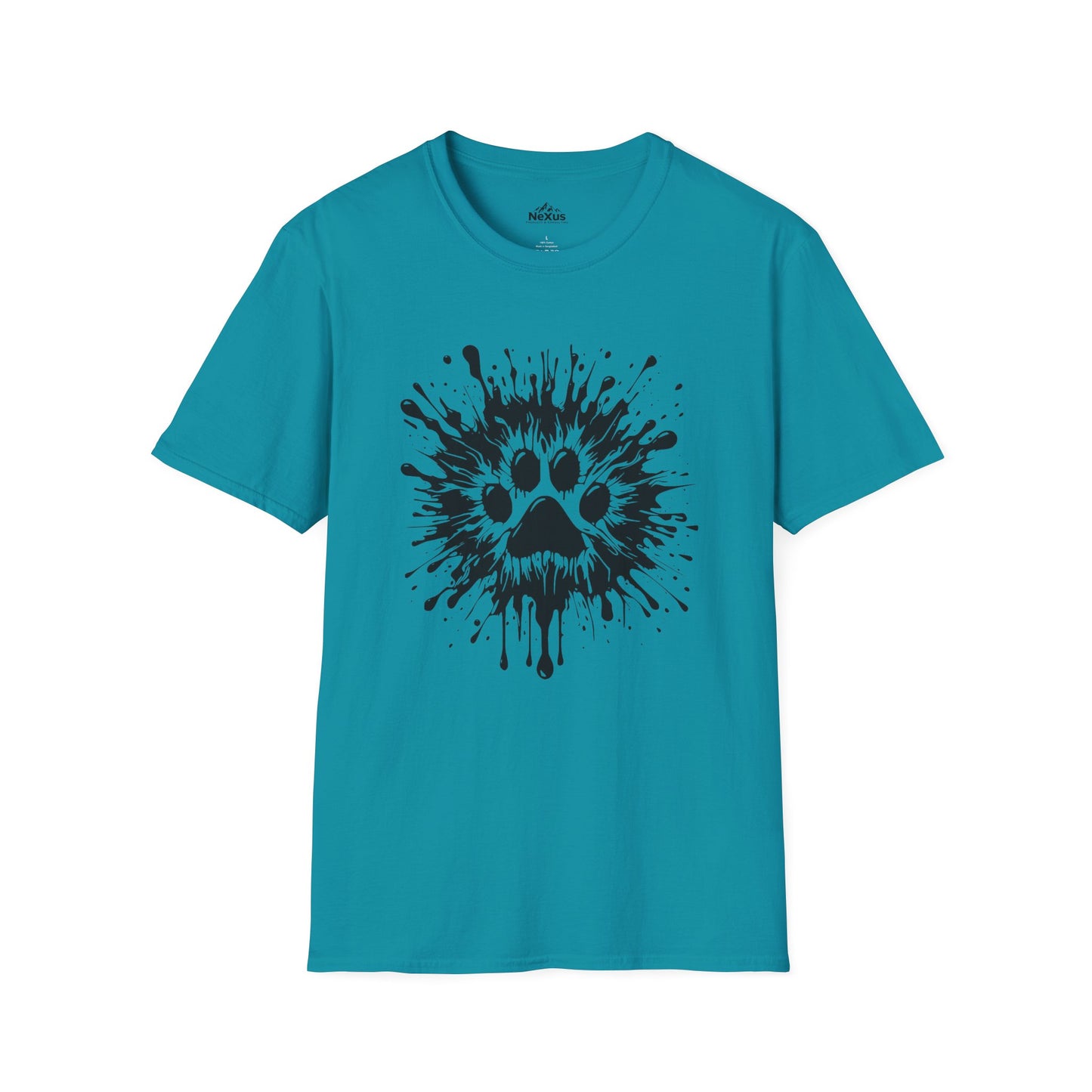Paw Print Splat T Shirt