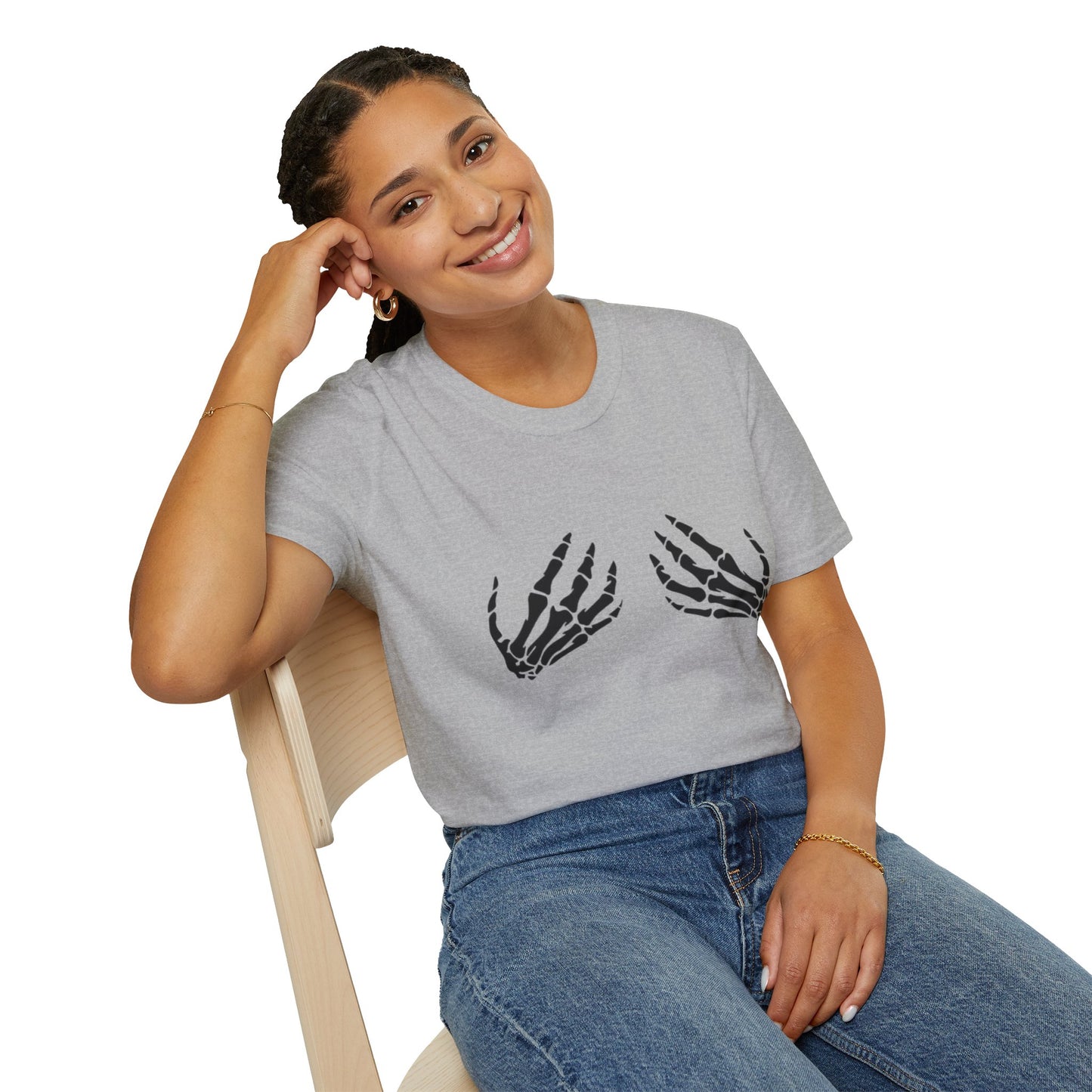 Skeleton Hands T Shirt