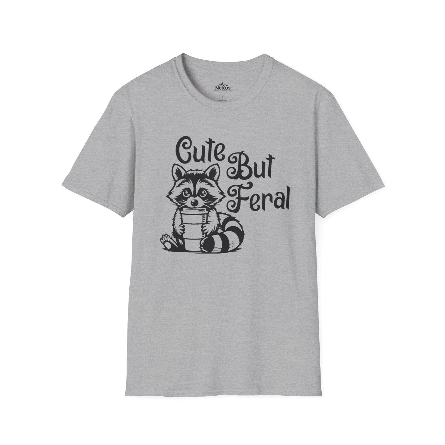 Cute But Feral Raccoon T-Shirt