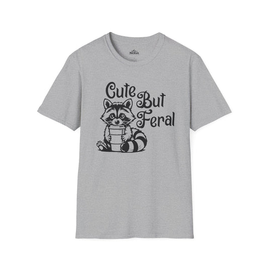 Cute But Feral Raccoon T-Shirt