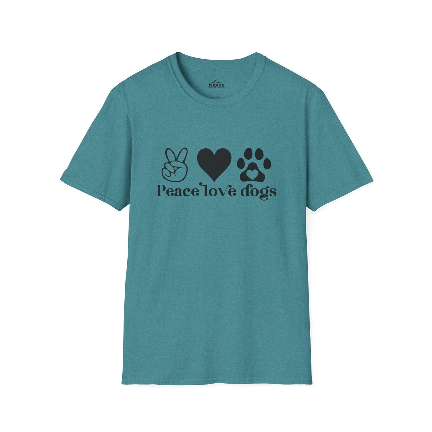 Peace Love Dogs T Shirt