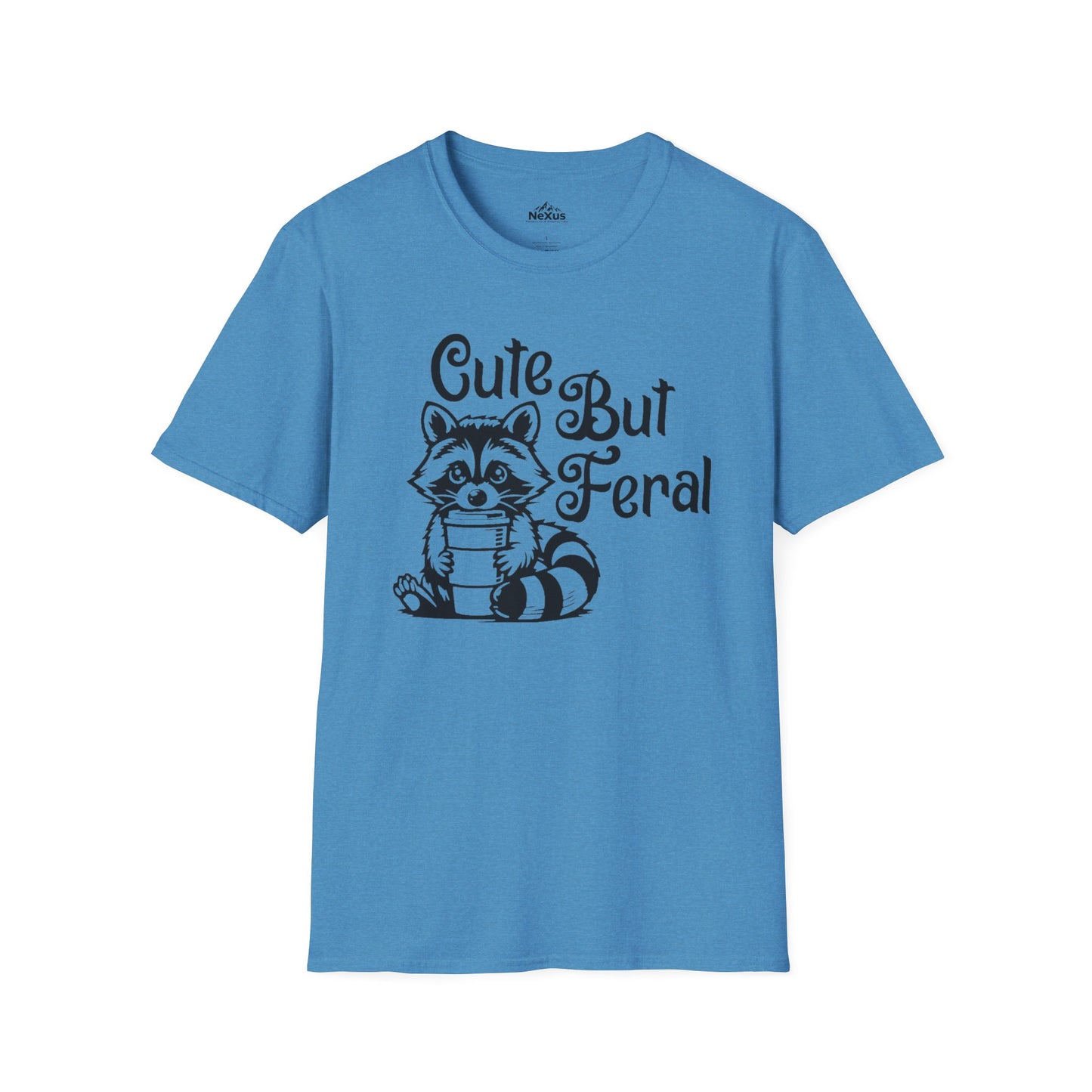 Cute But Feral Raccoon T-Shirt