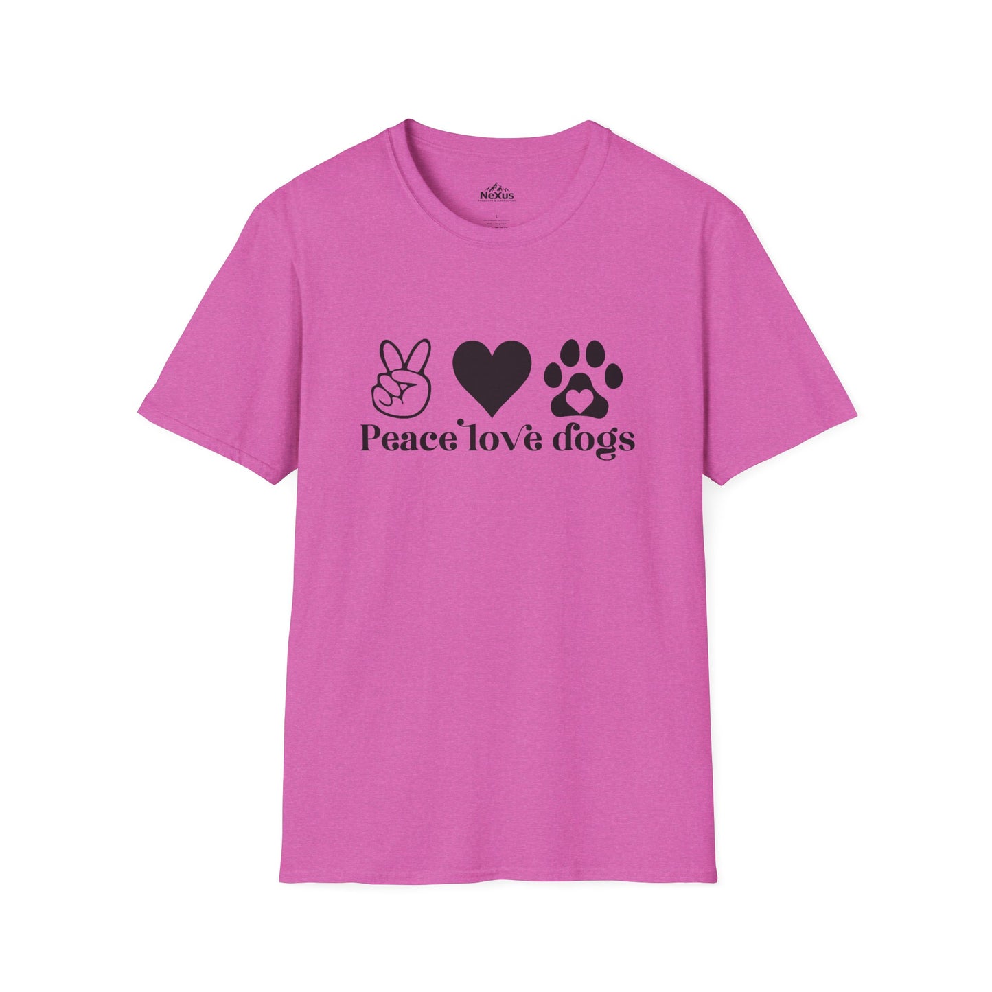 Peace Love Dogs T Shirt