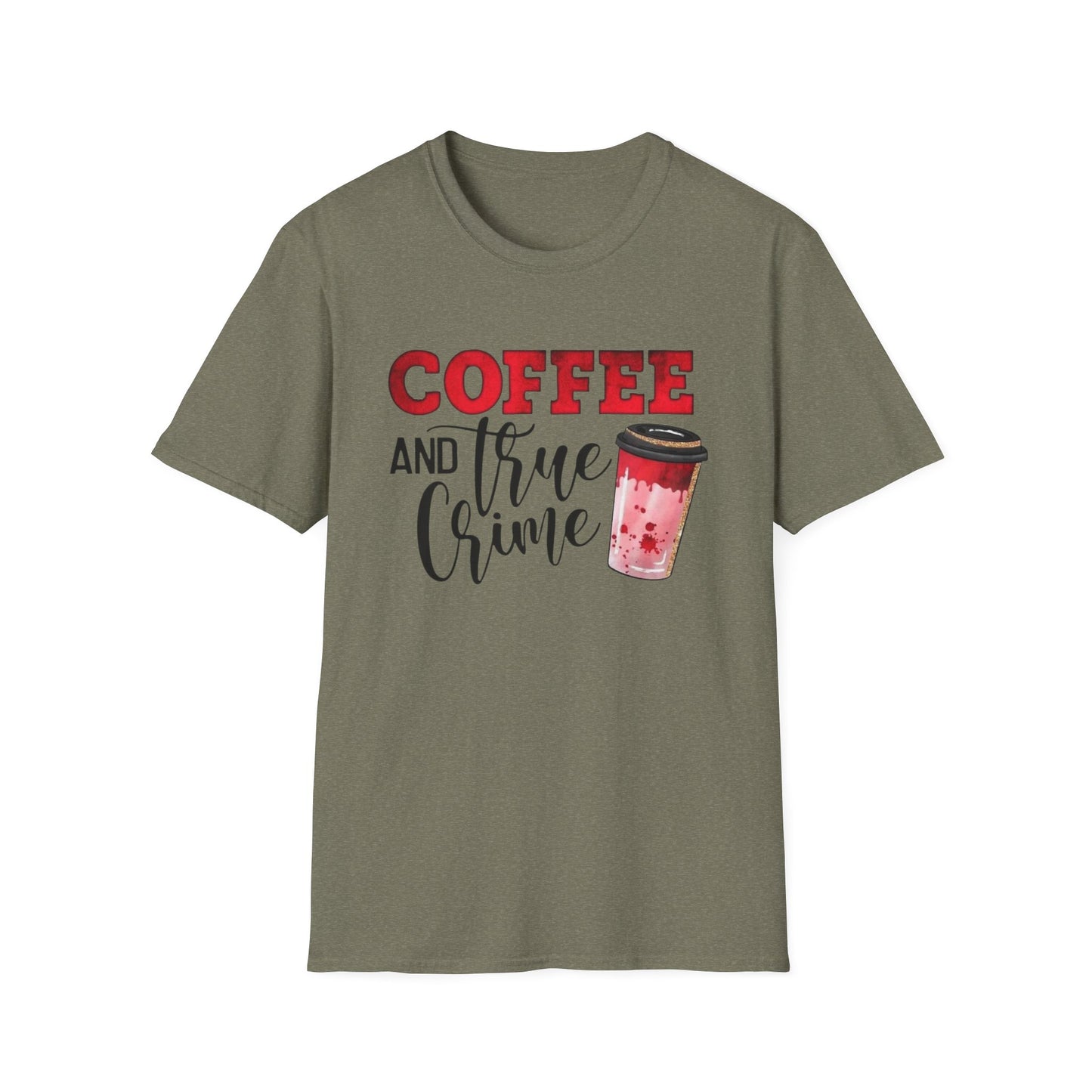 Coffee and True Crime T Shirt