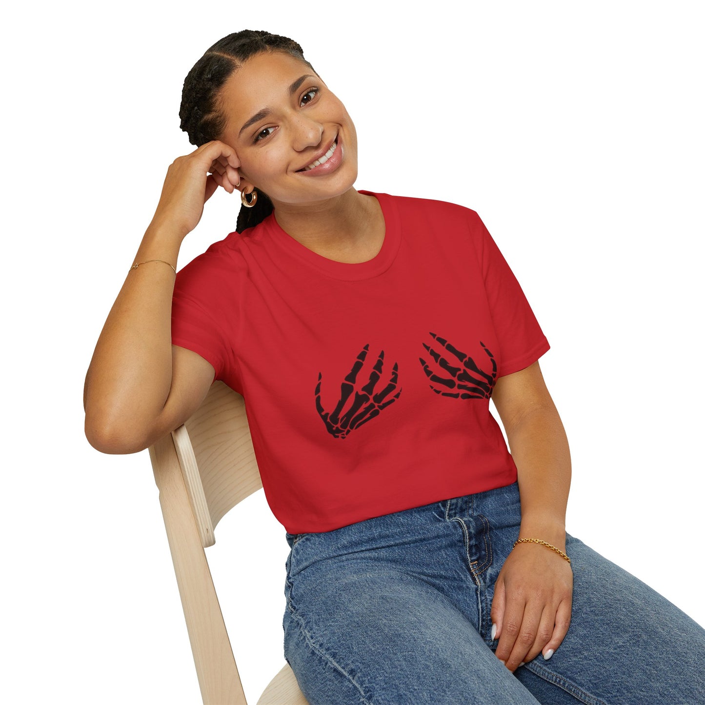 Skeleton Hands T Shirt