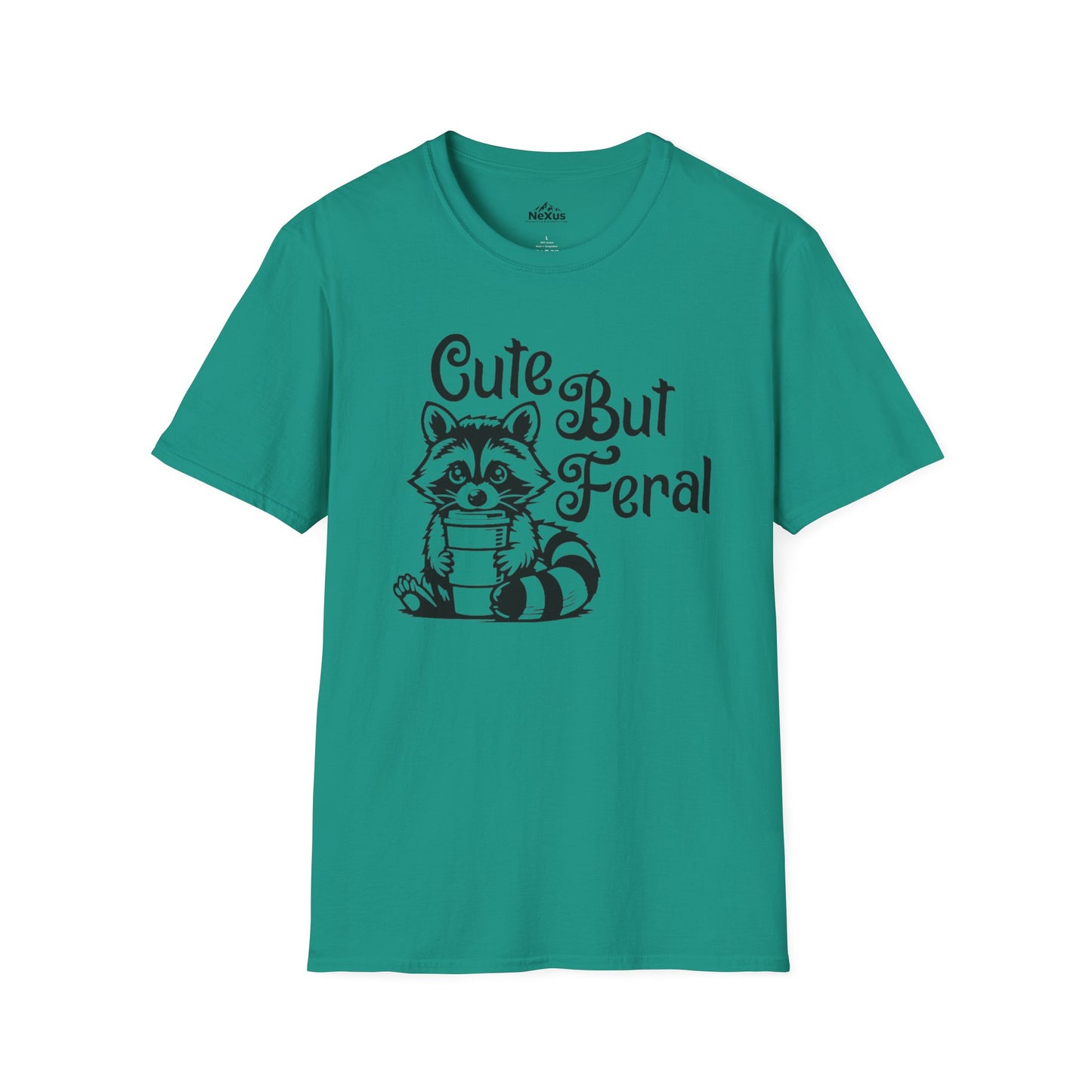 Cute But Feral Raccoon T-Shirt