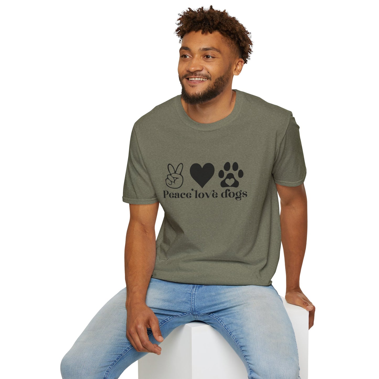 Peace Love Dogs T Shirt