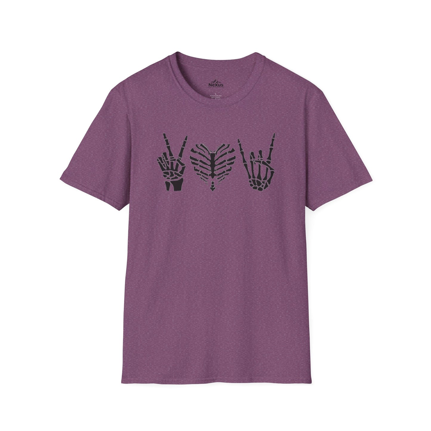 Peace Love and Rock and Roll T Shirt