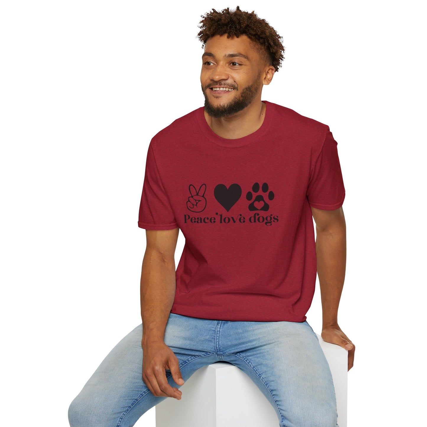 Peace Love Dogs T Shirt