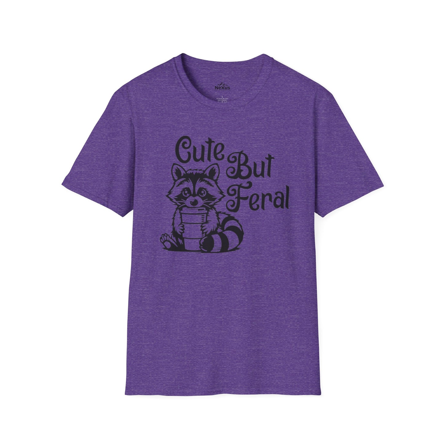 Cute But Feral Raccoon T-Shirt