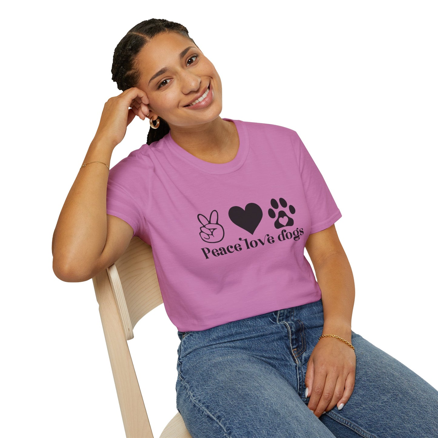 Peace Love Dogs T Shirt